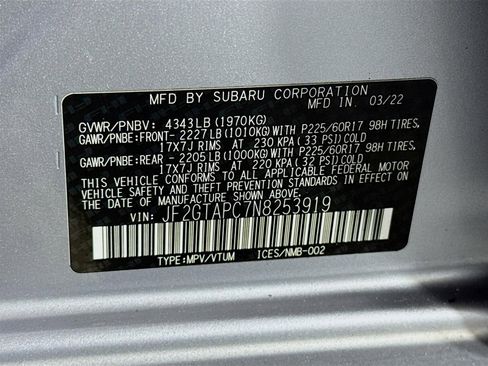 Used 2022 Subaru Crosstrek 2.0i Premium image 31