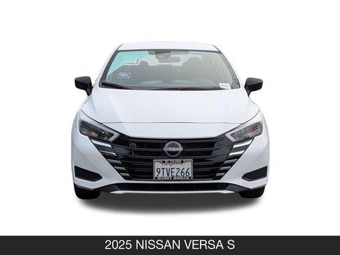 Certified 2025 Nissan Versa S w/ Trunk Package FWD image 4
