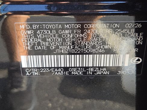 New 2026 Lexus IS 350 F Sport image 24