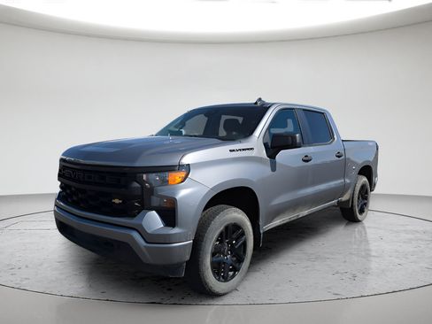 Used 2023 Chevrolet Silverado 1500 Custom w/ LPO, Dark Essentials Package AWD/4WD image 1