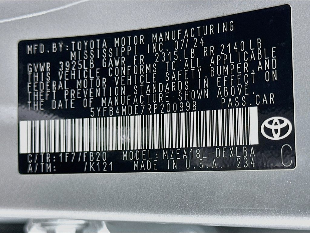 Used 2024 Toyota Corolla LE FWD image 30