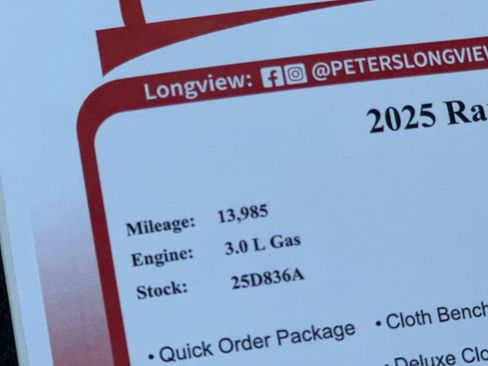 Used 2025 RAM 1500 Big Horn image 26