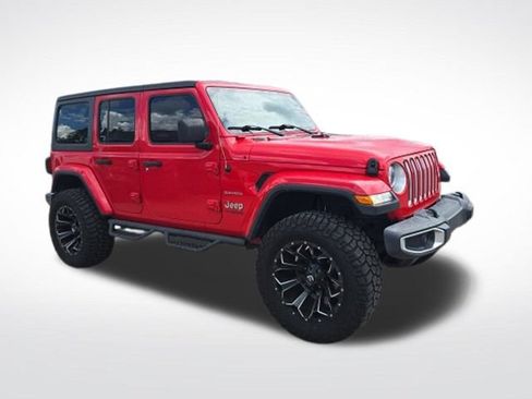 Used 2020 Jeep Wrangler Unlimited Sahara AWD/4WD image 1