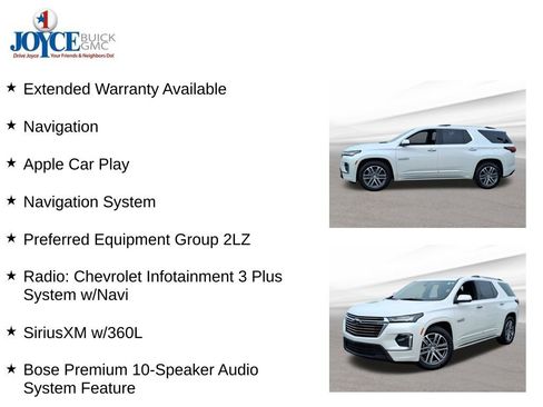 Certified 2022 Chevrolet Traverse High Country AWD/4WD image 10