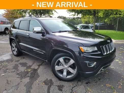 Used 2015 Jeep Grand Cherokee Overland w/ Advanced Technology Group AWD/4WD image 1
