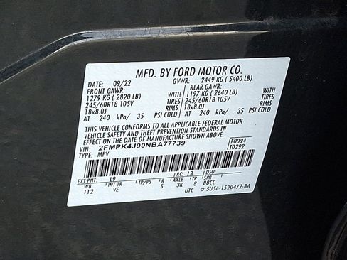 Certified 2022 Ford Edge SEL w/ Convenience Package image 25