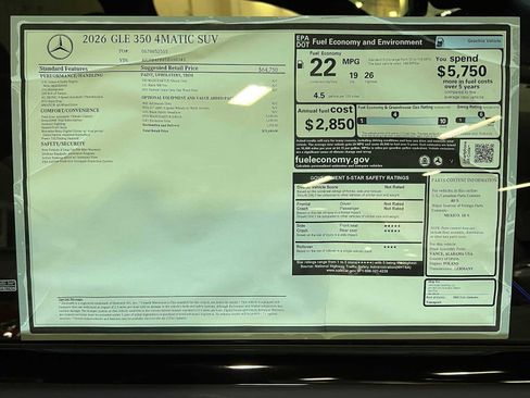 New 2026 Mercedes-Benz GLE 350 4MATIC image 44