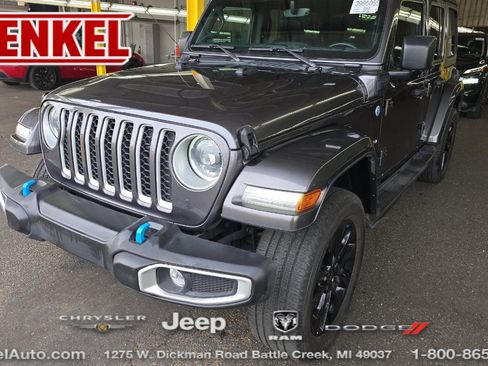 Used 2023 Jeep Wrangler Unlimited Sahara w/ Cold Weather Group image 1