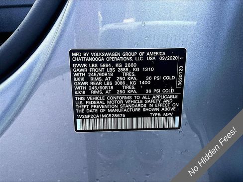 Used 2021 Volkswagen Atlas S AWD/4WD image 30