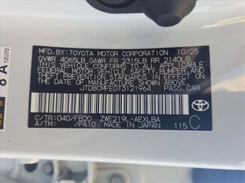 Certified 2026 Toyota Corolla LE FWD image 23