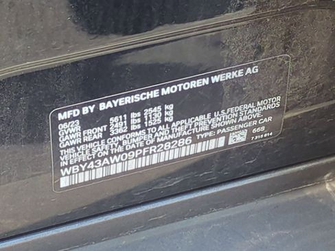 Certified 2023 BMW i4 eDrive35 w/ Premium Package RWD image 32