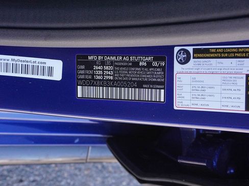 Used 2019 Mercedes-Benz AMG GT 63 S w/ AMG Aerodynamics Package image 56