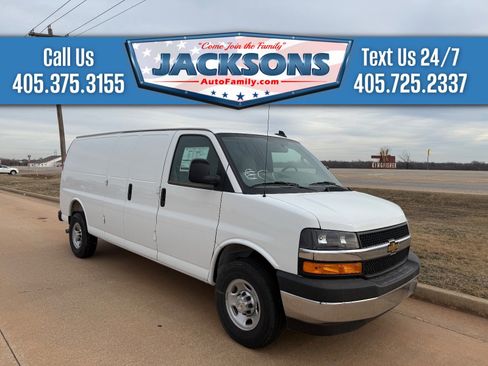 New 2025 Chevrolet Express 3500 Extended w/ Driver Convenience Package RWD image 1