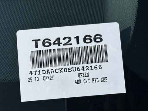 Certified 2025 Toyota Camry XSE FWD image 15