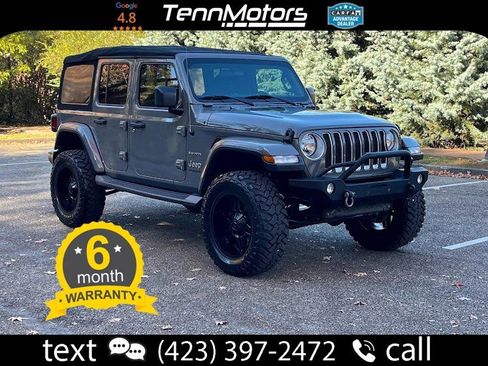 Used 2018 Jeep Wrangler Unlimited Sahara image 1