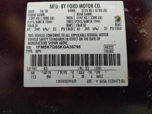 Used 2019 Ford Explorer XLT FWD image 33