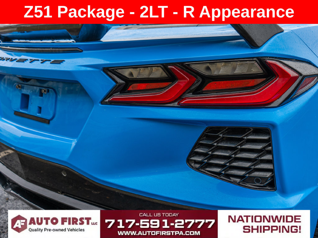 Used 2023 Chevrolet Corvette Stingray Preferred Cpe w/ Z51 Performance Package RWD image 42