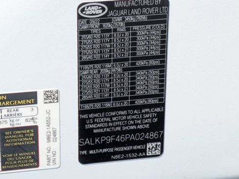 Used 2023 Land Rover Range Rover SE AWD/4WD image 28