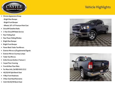 Used 2019 RAM 1500 Tradesman AWD/4WD image 8
