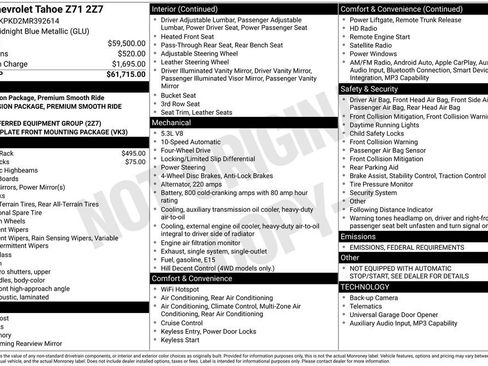 Used 2021 Chevrolet Tahoe Z71 image 6