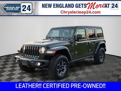 Certified 2023 Jeep Wrangler Unlimited Rubicon 4xe w/ Steel Bumper Group
