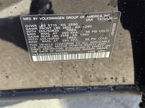 New 2026 Volkswagen Atlas SE image 21