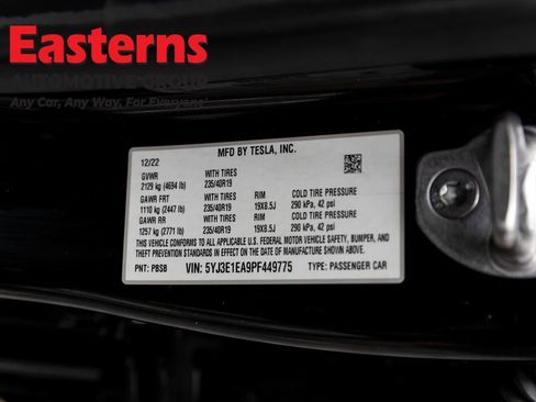 Used 2023 Tesla Model 3 Standard Range RWD image 29