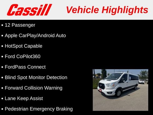 Used 2021 Ford Transit 350 XLT RWD image 3