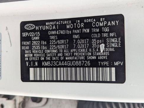Used 2016 Hyundai Tucson SE w/ Option Group 02 AWD/4WD image 35