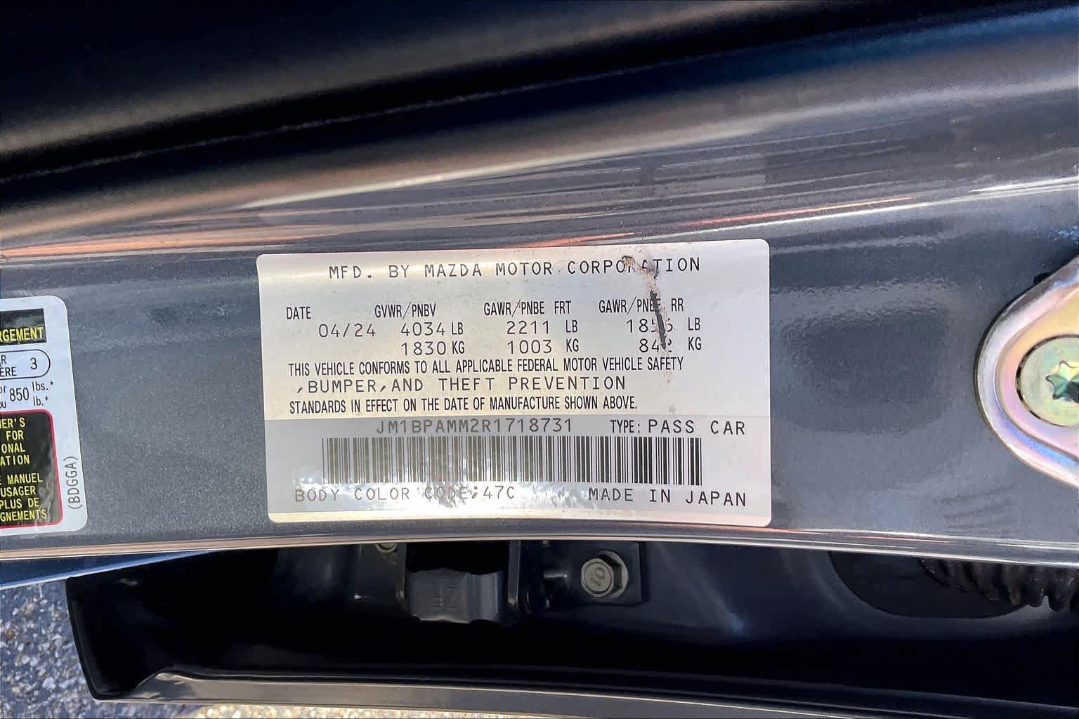 Used 2024 MAZDA MAZDA3 s FWD image 32