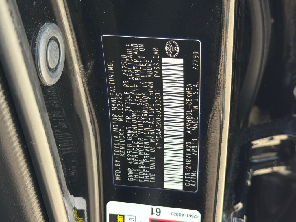 Used 2025 Toyota Camry LE w/ Convenience Package FWD image 33