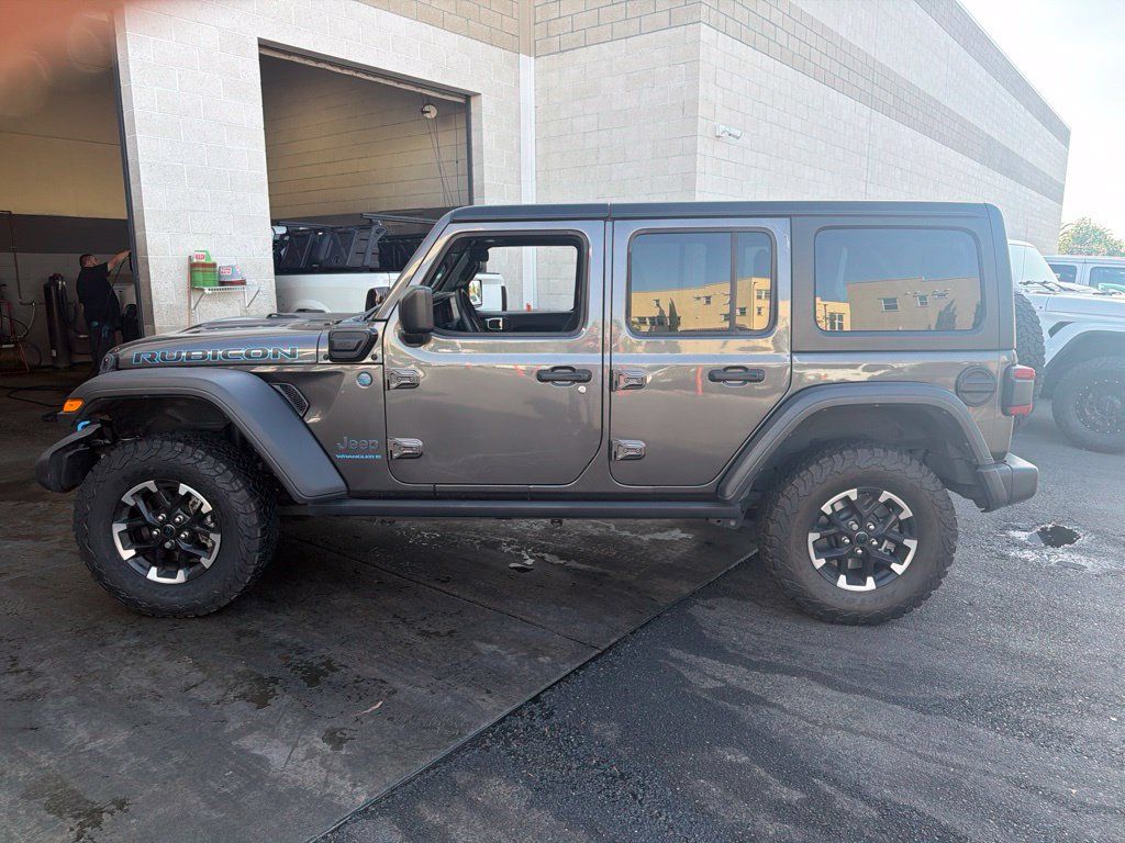 Certified 2024 Jeep Wrangler Unlimited Rubicon 4xe w/ Safety Group AWD/4WD image 2