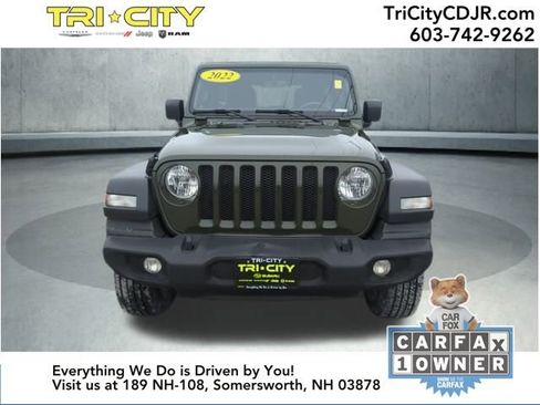 Used 2022 Jeep Wrangler Unlimited Sport S w/ Sun And Sound Package image 8