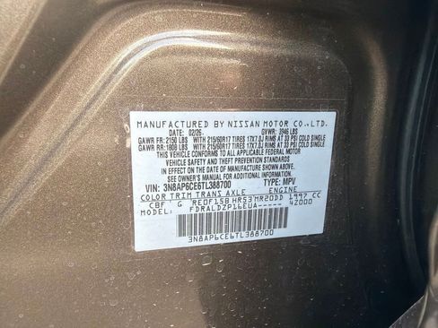 Certified 2026 Nissan Kicks SV w/ Charging Package FWD image 7