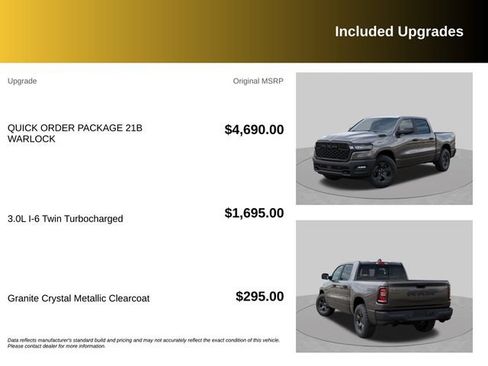Used 2026 RAM 1500 Warlock AWD/4WD image 6