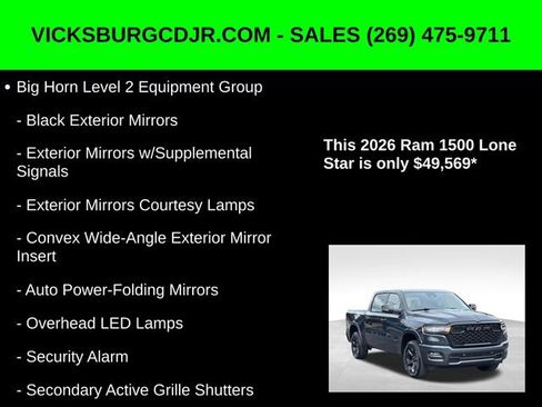 New 2026 RAM 1500 Big Horn image 22