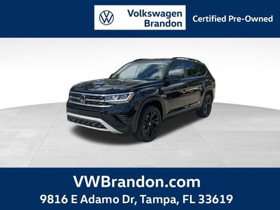Certified 2023 Volkswagen Atlas SE w/ Black Wheel Package
