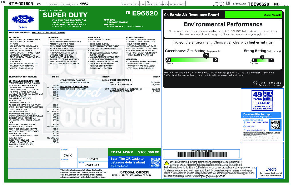 New 2026 Ford F350 Lariat w/ Lariat Ultimate Package AWD/4WD image 25