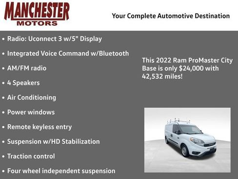 Used 2022 RAM ProMaster City Wagon image 2