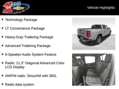 New 2026 Chevrolet Colorado LT w/ LT Convenience Package image 3