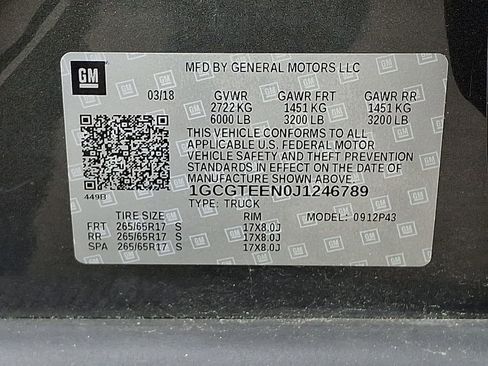 Used 2018 Chevrolet Colorado ZR2 AWD/4WD image 27