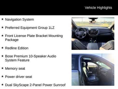 Certified 2023 Chevrolet Traverse Premier w/ Redline Edition image 12