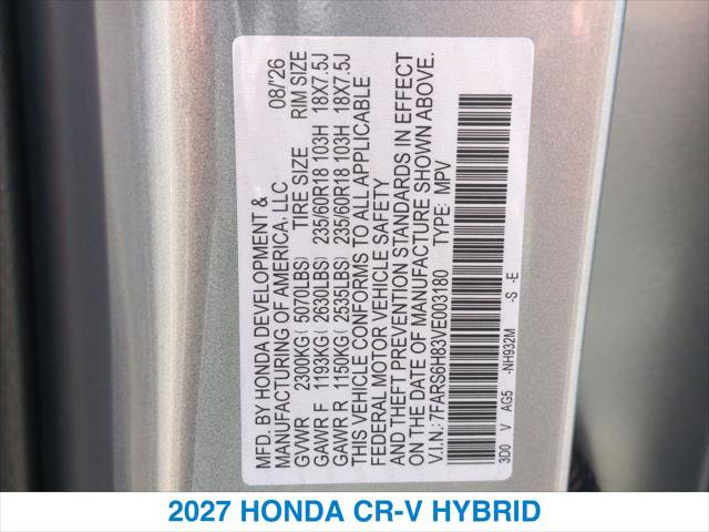 New 2027 Honda CR-V Sport-L image 26