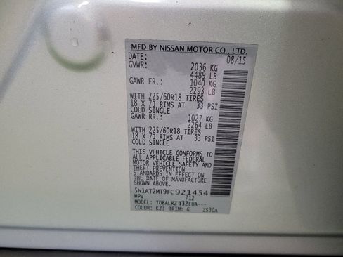 Used 2015 Nissan Rogue SL FWD image 33