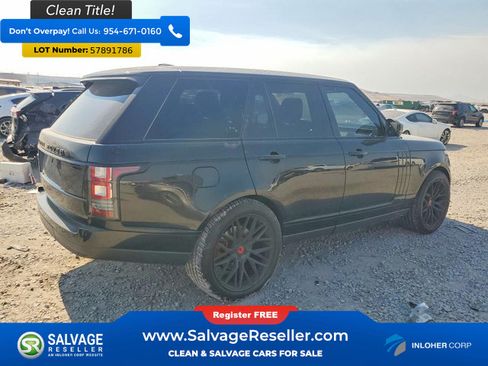 Used 2014 Land Rover Range Rover HSE AWD/4WD image 4