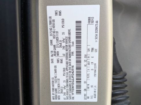 Used 2018 Ford F150 King Ranch w/ Equipment Group 601A Luxury image 15