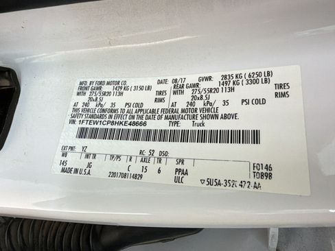 Used 2017 Ford F150 XL w/ Equipment Group 101A Mid RWD image 18