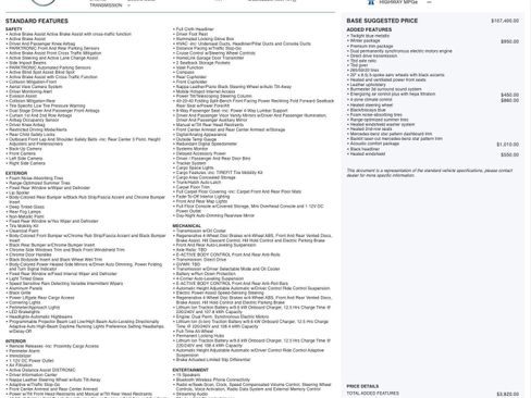 Used 2023 Mercedes-Benz EQS 450+ 4MATIC SUV image 5