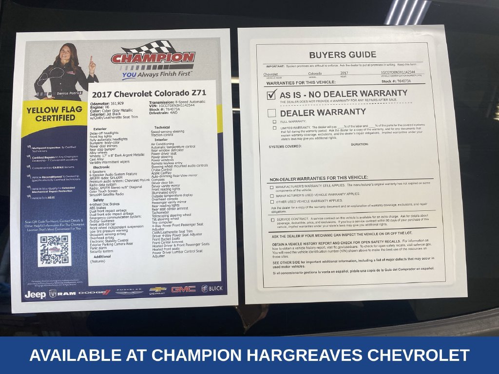 Used 2017 Chevrolet Colorado Z71 AWD/4WD image 43