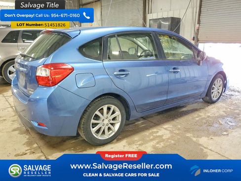 Used 2014 Subaru Impreza 2.0i Premium w/ All-Weather Package w/CVT AWD/4WD image 4